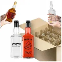 Hobby Hall 20x Daniels 500ml joulupulloja tekstillä, lahjasetti