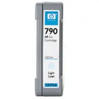 HP 790 Mustepatruuna vaalea cyan