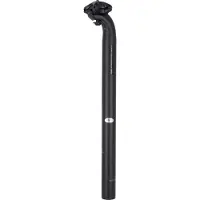 Ergotec Hook -satulatolppa offset 25 mm Ø30,9 mm 400 mm safety level 4 musta