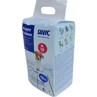 Savic Puppy Trainer Pads keskikoko: P 45 x L 30 cm, 50 kpl koiralle