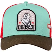 Coastal Lippalakki 'HFT Pray for Waves' turkoosi / tummanruskea / punainen / valkoinen