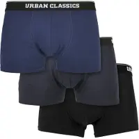 Urban Classics Bokserishortsit laivastonsininen / yönsininen / valkoinen