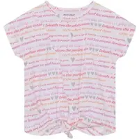 Minymo T-Shirt Ss Aop - White - 122