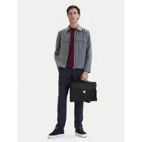 Tommy Hilfiger Th Business Leather Computer Bag - Black - ONE SIZE