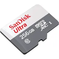 SanDisk 256GB Ultra, microSDXC -muistikortti, UHS-1 C10, 100 MB/s