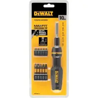 DeWalt Ruuvimeisselin kädensija DWHT68001-0 + ruuvivääntimen päät