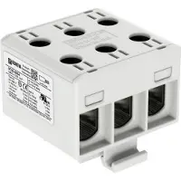 Ouneva OTL-isoleret universal klemme aluminium/kobber 3*(1,5-50) mm2 grå