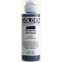 Hobby Hall Nesteet Acylimaalit - GOLDEN - Phthalo Blue Red Shade - 119ml - Korkea kestävyys - Joustavuus