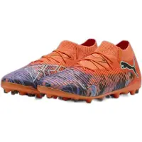Puma Future 8 Match Mg Creativity - Oranssi Unikko/tumma Ametisti/turkoosi/musta Limited Edition - Multi Ground (Mg), koko 43