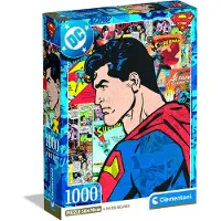 Clementoni Palapeli 1000 palaa Dc Superman Compact
