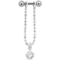 Wildcat Ear Pendant Crystal