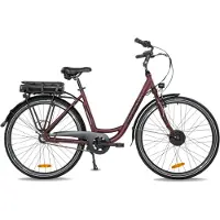 Insera e-Boulevard 28" 3-vaihteinen sähköpyörä, 50 cm, punainen