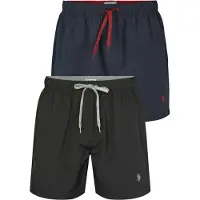 U.S. POLO ASSN. Uimashortsit ' Aza 2-Pack ' safiiri