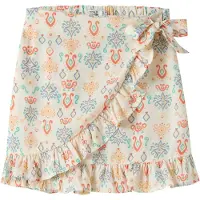 Name it Nkfvinaya Wrap Skirt - White - 146