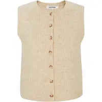 Soft Rebels Sralliy Vest Knit Rws - Beige - XS