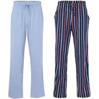 Dagi Pyjamahousut laivastonsininen / vaaleansininen / punainen / valkoinen