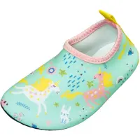Playshoes Rantakengät 'Einhorn' sininen / keltainen / minttu / valkoinen
