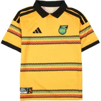 Adidas Toiminnallinen paita 'JFF H JSY' keltainen / vihreä / musta