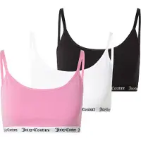 Juicy Couture Rintaliivi 'REN' eosiini / musta / valkoinen