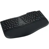 Kensington Pro Fit Ergo KB675 EQ TKL -langaton ergonominen näppäimistö, musta