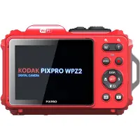 Kodak Pixpro WPZ2-Wifi digitaalikamera, punainen