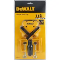 DeWalt Kulmapuristin raskaille tauluille - DWHT83853-0 - Kiinteä kulma 90 - Sovitettavissa paksuuksiin - 2 puristinta