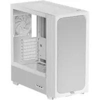 TRYX Flova F50 White, ikkunallinen miditornikotelo, valkoinen