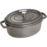 Staub La Cocotte - Round Cast Iron - Grey - 4.2L