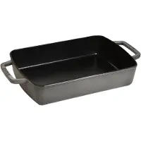 Staub Specialities uunivuoka 30x20 cm Grafiitinharmaa