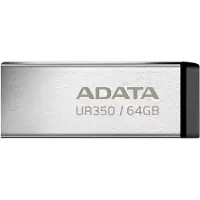 ADATA A-DATA UR350 USB 3.2 Gen 1 64 Gt -muistitikku, musta