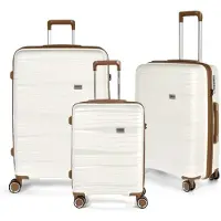RakelW Travel Rw Travel Alfrida Collection 3-Set - White - ONE SIZE