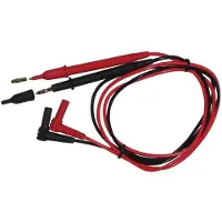 Elma Instruments Prøveledningssæt PVC m. ø2/4mm spids &amp vinkelstik