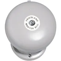 THORKILD LARSEN FRIEDLAND BY HONEYWELL Masterbell industriklokke 230V AC med grå skål lydtryk 100dB på 1 meter