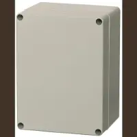 Fibox Montageboks ABS 120 x 160 x 90 mm ja gråt dæksel IP 66 ja IP 67 Euronord-sarja