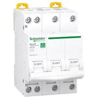 Schneider Electric Resi9 XP MCB/automatsikring 3PN C-karakteristik 13A 6kA 54mm