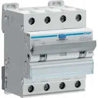 Hager Yhdistelmäkatkaisija Automaattisulake/HPFI C 10A 4P, 30 mA, ADM460C