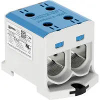 Ouneva OTL-isoleret universal klemme alumiini/kobber 2*(25-150) mm2 blå blå