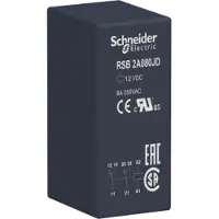 Schneider Electric Relay+socket.2co.12vdc
