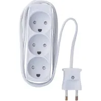 THORKILD LARSEN E-Line 3-Socket 2x0.75 mm2