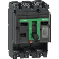 Schneider Electric Circuit breaker without current relay ComPacT NSX100N 50 kA at 415 VAC 50/60 Hz 100 A 3 poles