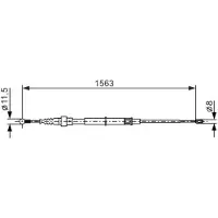Bosch Vaijeri, seisontajarru 1 987 477 891