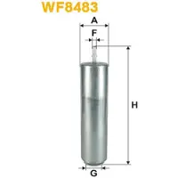 WIX FILTERS Polttoainesuodatin WF8483