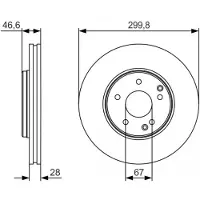Bosch Jarrulevy (1kpl) 0 986 479 R79