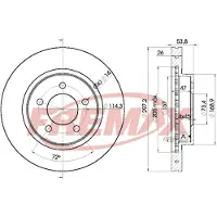 FREMAX Jarrulevy (1kpl) BD-5386