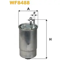WIX FILTERS Polttoainesuodatin WF8488
