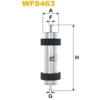 WIX FILTERS Polttoainesuodatin WF8463