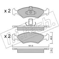 Fri.tech. FDB1081 BREMŽU UZLIKAS 095.0 P24043