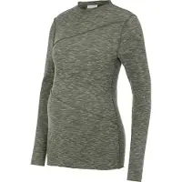 Mamalicious Mlreeve L/S Jrs Top - Grey - S