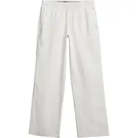 Superdry for woman. W7011182A Linen trousers with white drawstring (44), Casual