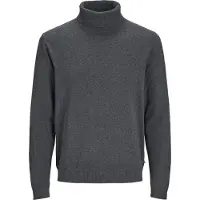 Jack & Jones Neulepaita 'JJEBasic' tummanharmaa